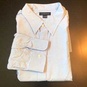 Lands End long sleeve men’s dress shirt